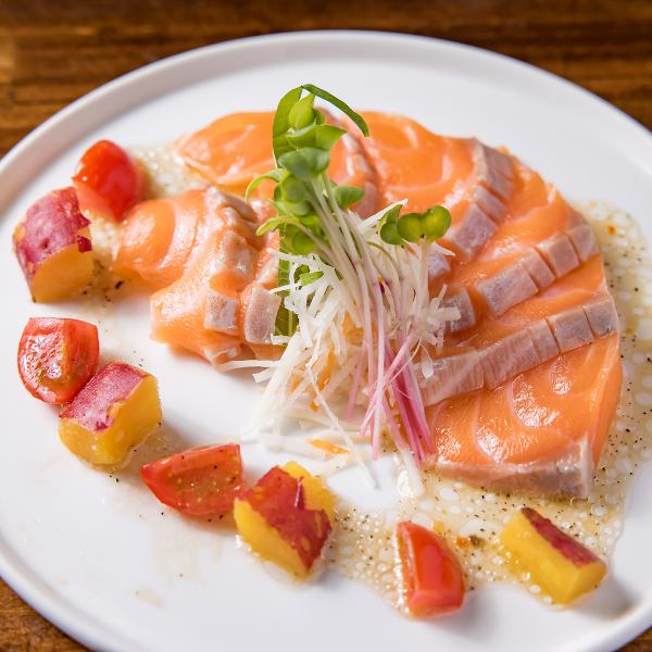 サーモンカルパッチョ