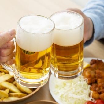 幹事様楽々、まずは人気メニューで飲み放題/3,000円税込