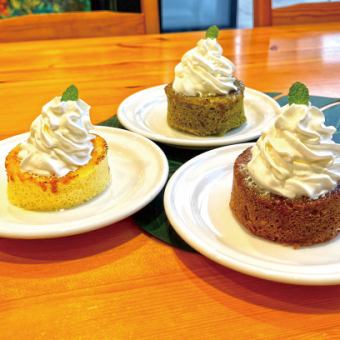 【ランチセット B】パンケーキジュニアセット◆430円(税込)