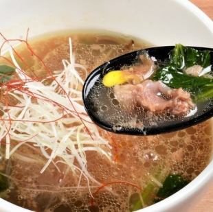 自家製松阪牛テールスープ