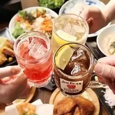 【包含2小时畅饮★推荐女性♪标准套餐（最后点酒时间为打烊前30分钟）】8道菜，共3000日元（含税）