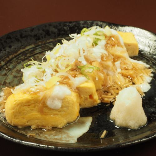 なめ茸とろろだしまき