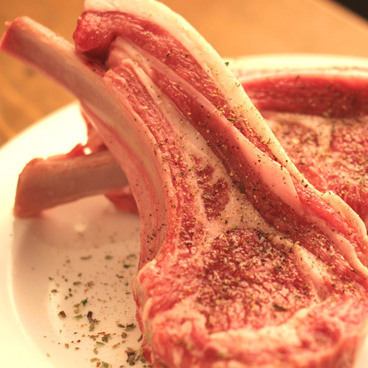 当店自慢の国産羊肉