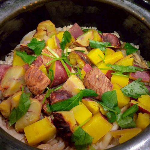 【季節ごとに楽しめる♪】土鍋ご飯