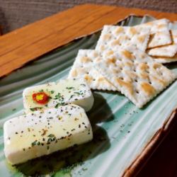 クリームチーズの浅漬け