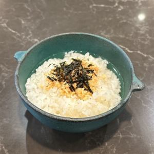 締め茶漬け