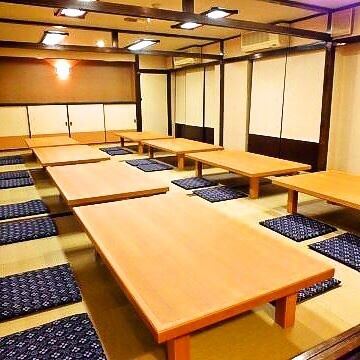 [Private room up to 48 people] [Dig Gotatsu room up to 28 people] is also welcome to use in groups such as semi-private rooms up to 4 people, full private rooms up to 6 people, feel free We can also accept seats for you.Please leave various banquets such as year-end party, new year party, welcome party, farewell party ♪ If you are looking for fresh fresh fish and all you can drink near Akasaka / Tenjin!