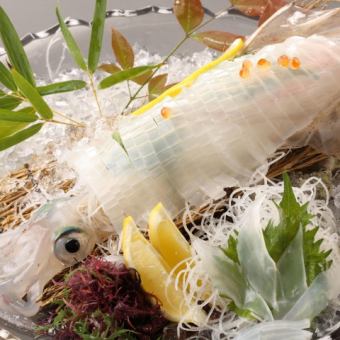 [March to May only] ■ Sakuradai Yuzu Salt Hotpot with Live Squid Matsu Course ■ 8,000 yen ⇒ 7,000 yen [All-you-can-drink for 120 minutes]