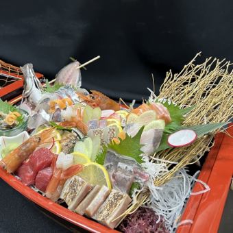 特上刺身舟盛り