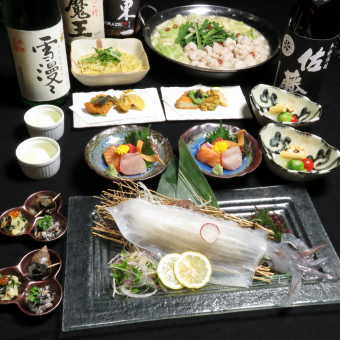 限时优惠（6月-8月）：博多元津火竹制套餐 - ¥7500 ⇒ ¥6500 [包含120分钟畅饮]
