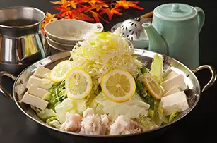 【忘年会・11月～12月限定】■活イカ、選べる3種の鍋　竹コース■7000⇒6500円【120分飲放付】