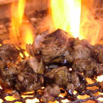 ≪Hot Pepper limited coupon≫ Higoya specialty [Charcoal-grilled local chicken thigh] Normally 1550 yen → 750 yen