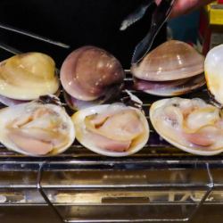 【焼き蛤】焼き蛤(特大)3個