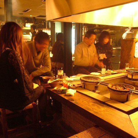 こだわりのテーブル席