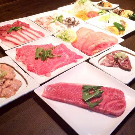 1番人気【最上級飛騨牛サーロイン+最上級飛騨牛リブロース付き】若葉屋4500円コース