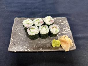 Atemaki（寿司卷）- Nagaimo（山药）和 Ume（梅子）