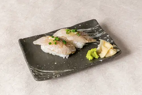 太刀魚炙り塩レモン握り