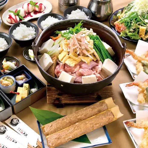 昼宴会やっております★2H飲み放題付ちゃんこ鍋ランチコース！