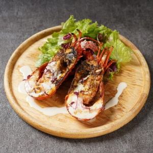 Limited quantity! Whole roasted spiny lobster