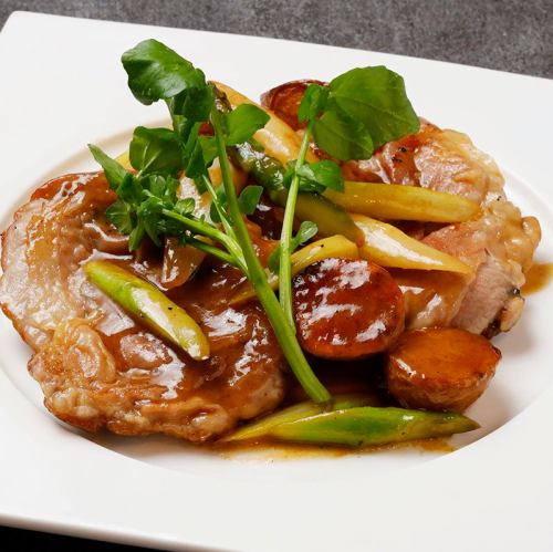 豚ヒレ肉と生ハムのサルティンボッカ