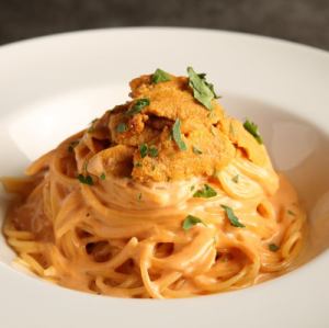 至高のウニクリームソーススパゲッティ