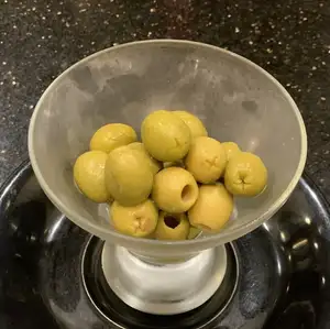 Marinated olives