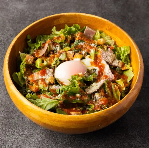 My family's salad ~with homemade tomato dressing~