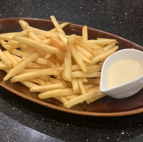 French fries with anchovy mayonnaise