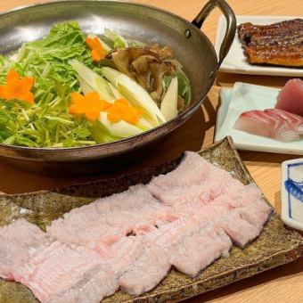  【全7品】接待や宴会など特別なシーンに♪鰻しゃぶ会席12000円(税込)
