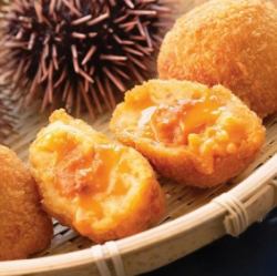 濃鬱海膽奶油炸丸子