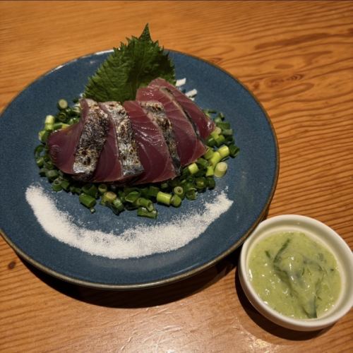かつおの刺身