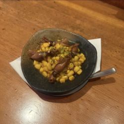 반딧불 오징어와 버터 콘