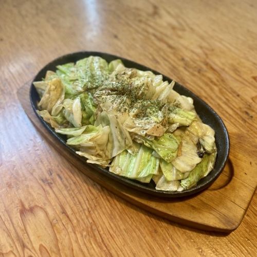 Teppan Anchovy Cabbage