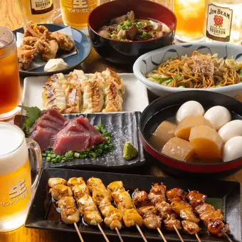 【超早得！夏宴会に】18時30分までにスタートで通常3500→3000円！2hえんなすびコース飲み放題