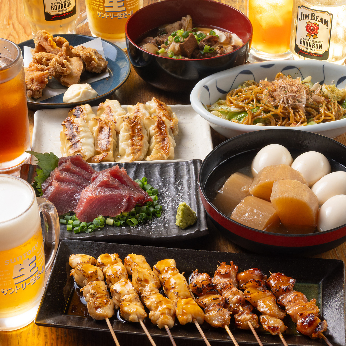 人気のお伝も楽しめる3時間飲み放題付コース3500円~◎