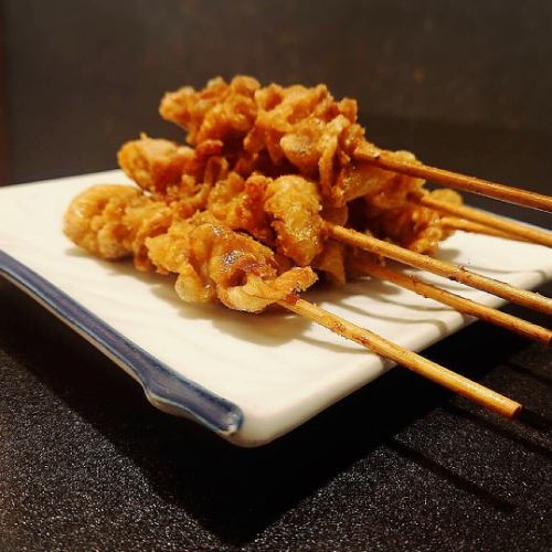 パリパリふじさん串(鶏皮串) 1本