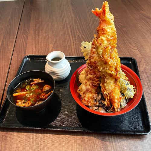 太棒了！【大份炸虾天妇罗饭】