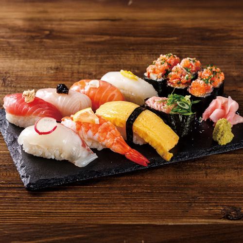 にぎわい寿し盛合せ