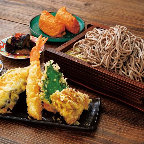 天ざるいなりセット（数量限定）