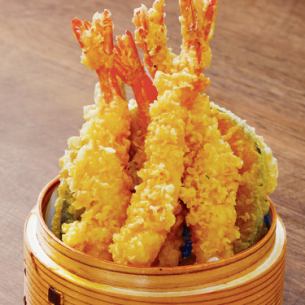 野菜と海老だけ天ぷら
