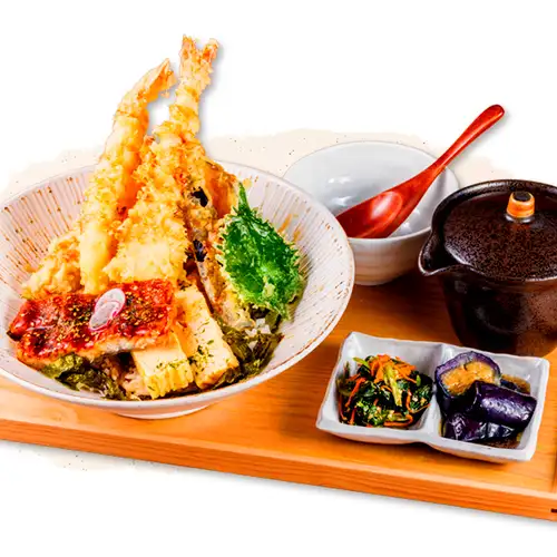 天妇罗鳗鱼饭套餐