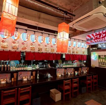 カウンター1席×10席