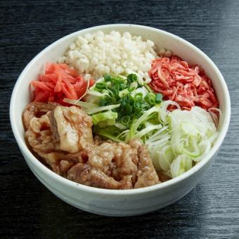 牛すじネギ もんじゃ/お好み焼き