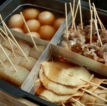 韓国風串おでん盛り合わせ