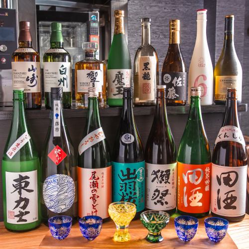 <p>カウンターは6席ご用意がございます。一枚板を使ったテーブルで趣があり一人で気軽に、デート利用にもピッタリです。目の前で調理を見ることもでき、五感で楽しめるお席です。</p>