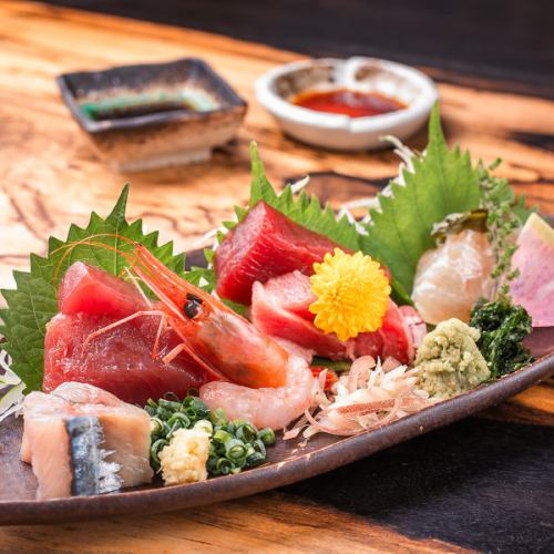 まぐろ中心の魚料理