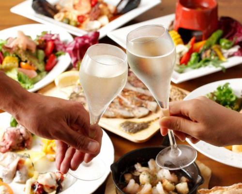 飲み放題付きコースも！
