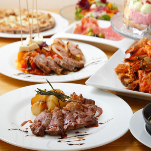 贅沢夏宴会に◆プレミアムパーティーコース◆ 大満足!全8品+3時間飲み放題付き 5000円(税込)