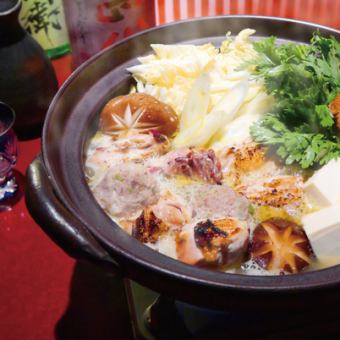 ★Recommended for this season! ■Mizutaki course (7 dishes) 5,200 yen per person