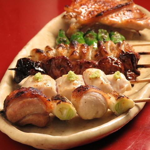 Assorted skewers (6 pieces)
